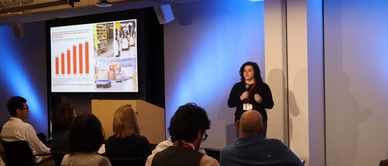 Camilla Presenting her Reasearch 